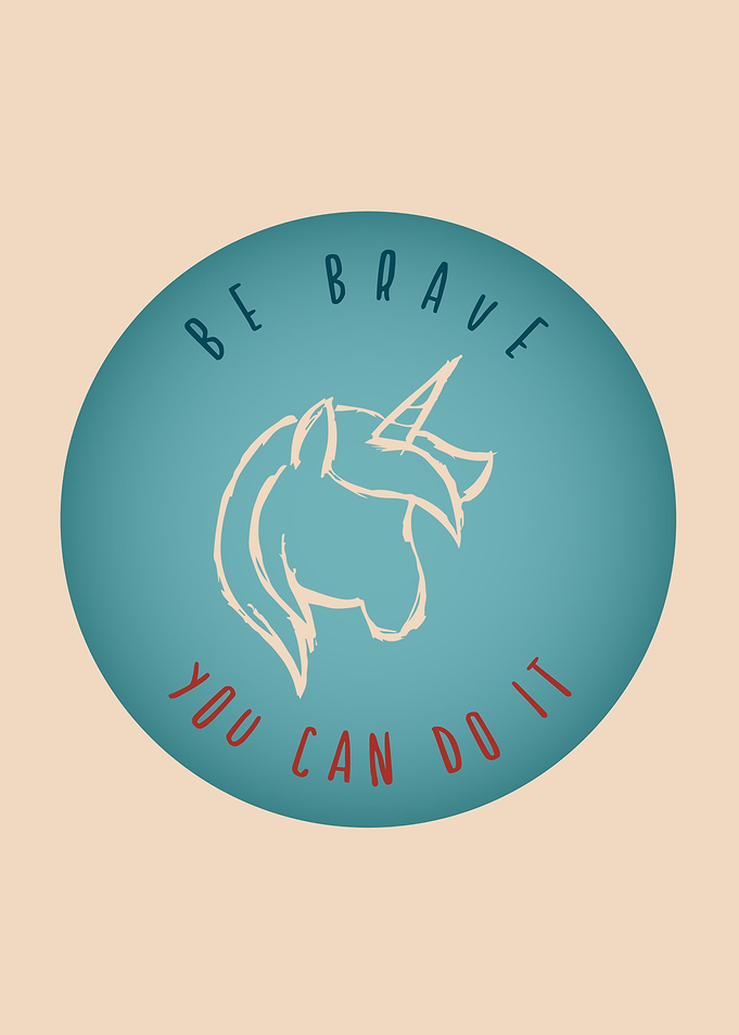 Vintage Brave Unicorn 4