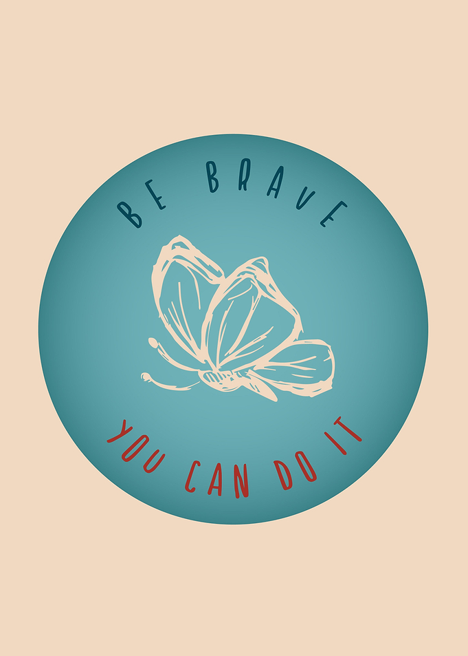 Vintage Brave Butterfly 5