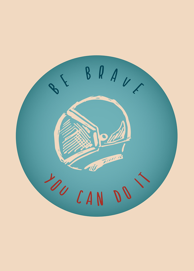 Vintage Brave Astronaut 9