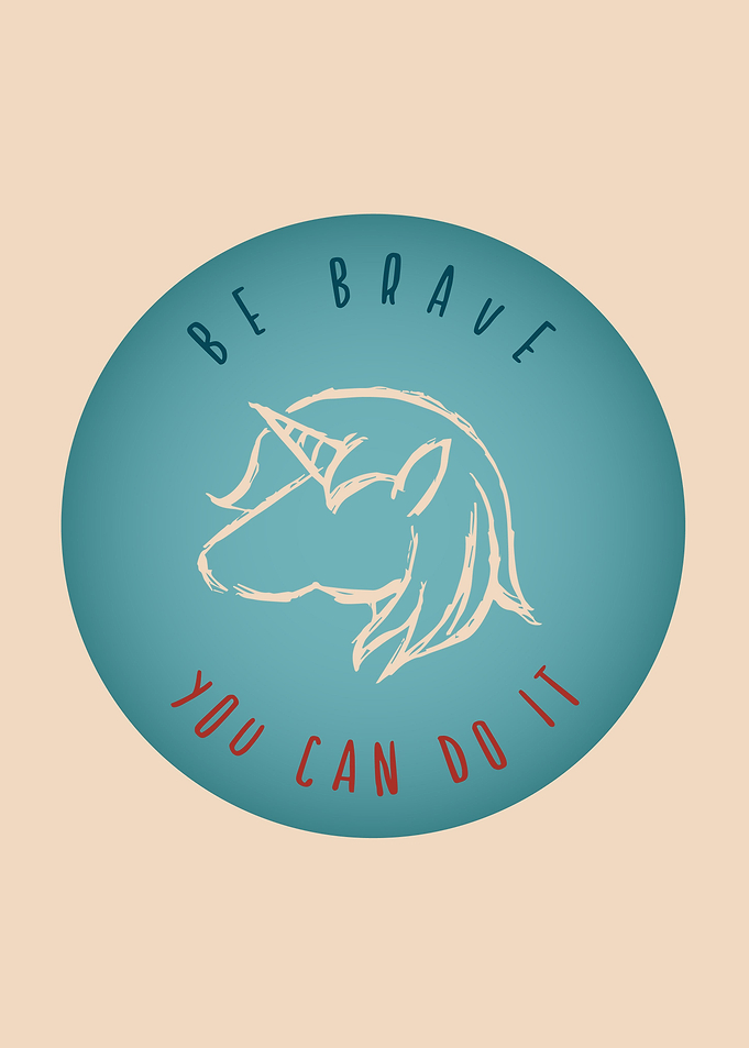 Vintage Brave Unicorn 1