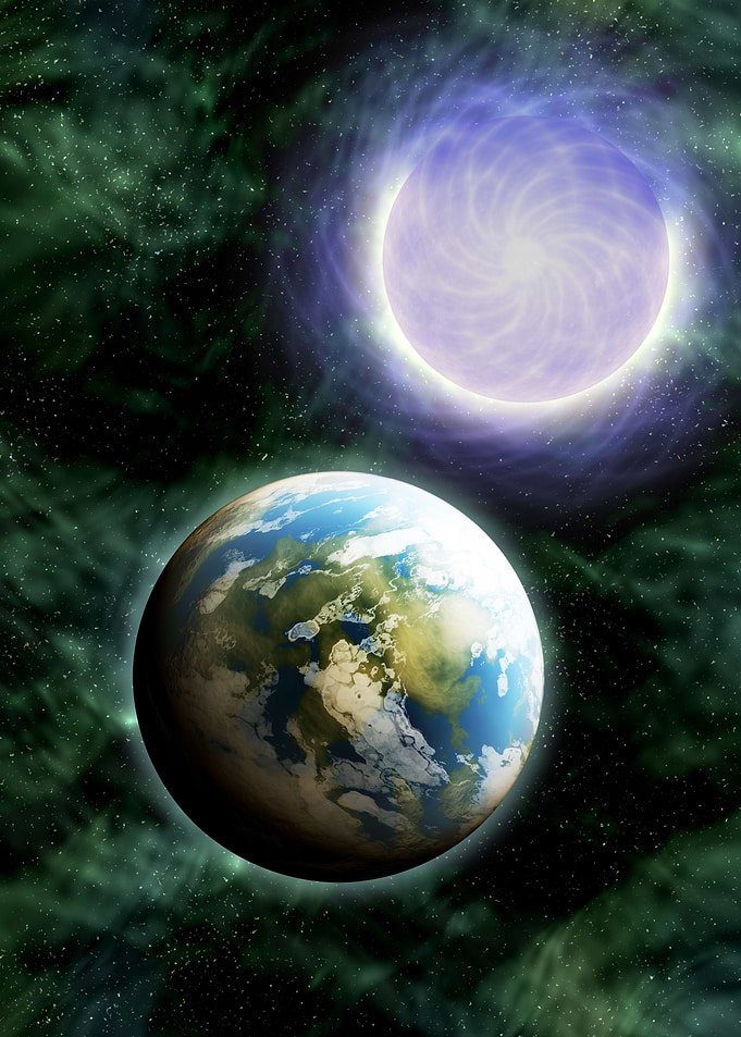 Planets in outer space