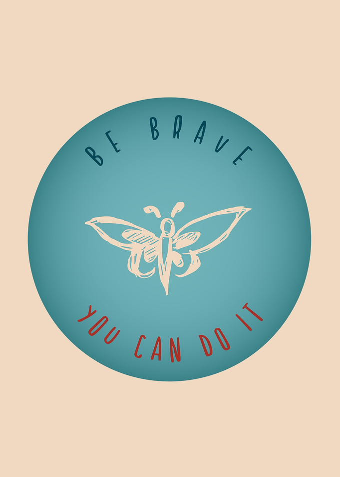 Vintage Brave Butterfly 20
