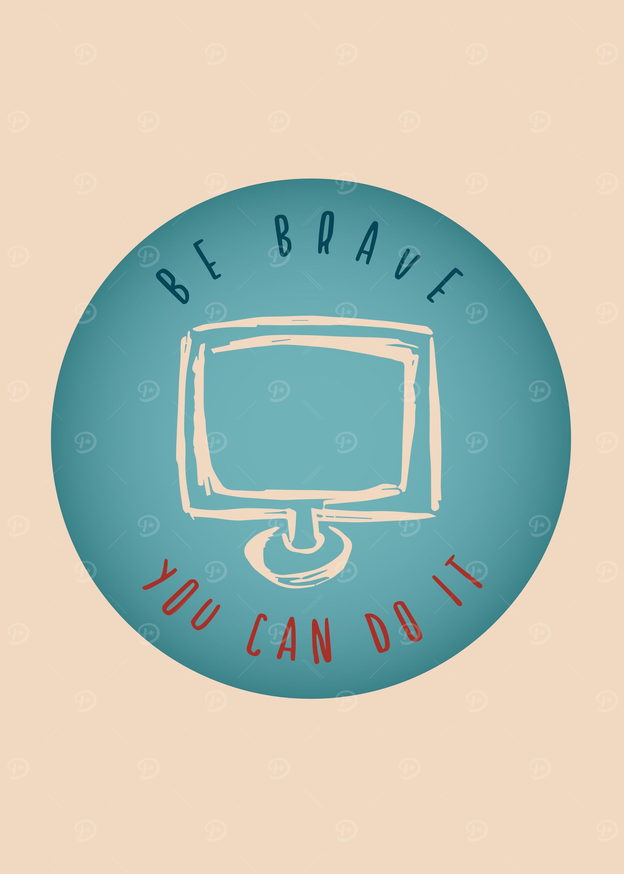 Vintage Brave Computer 1