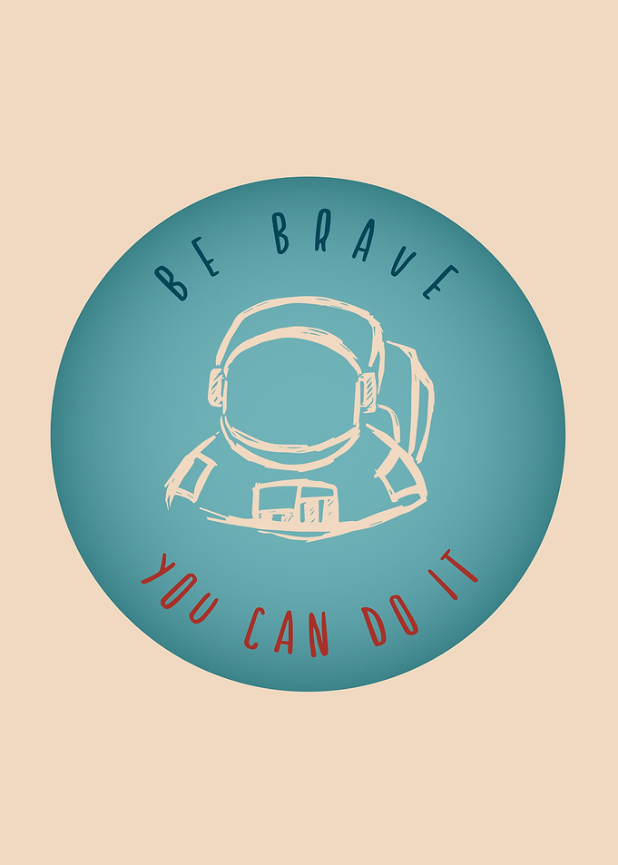 Vintage Brave Astronaut 5