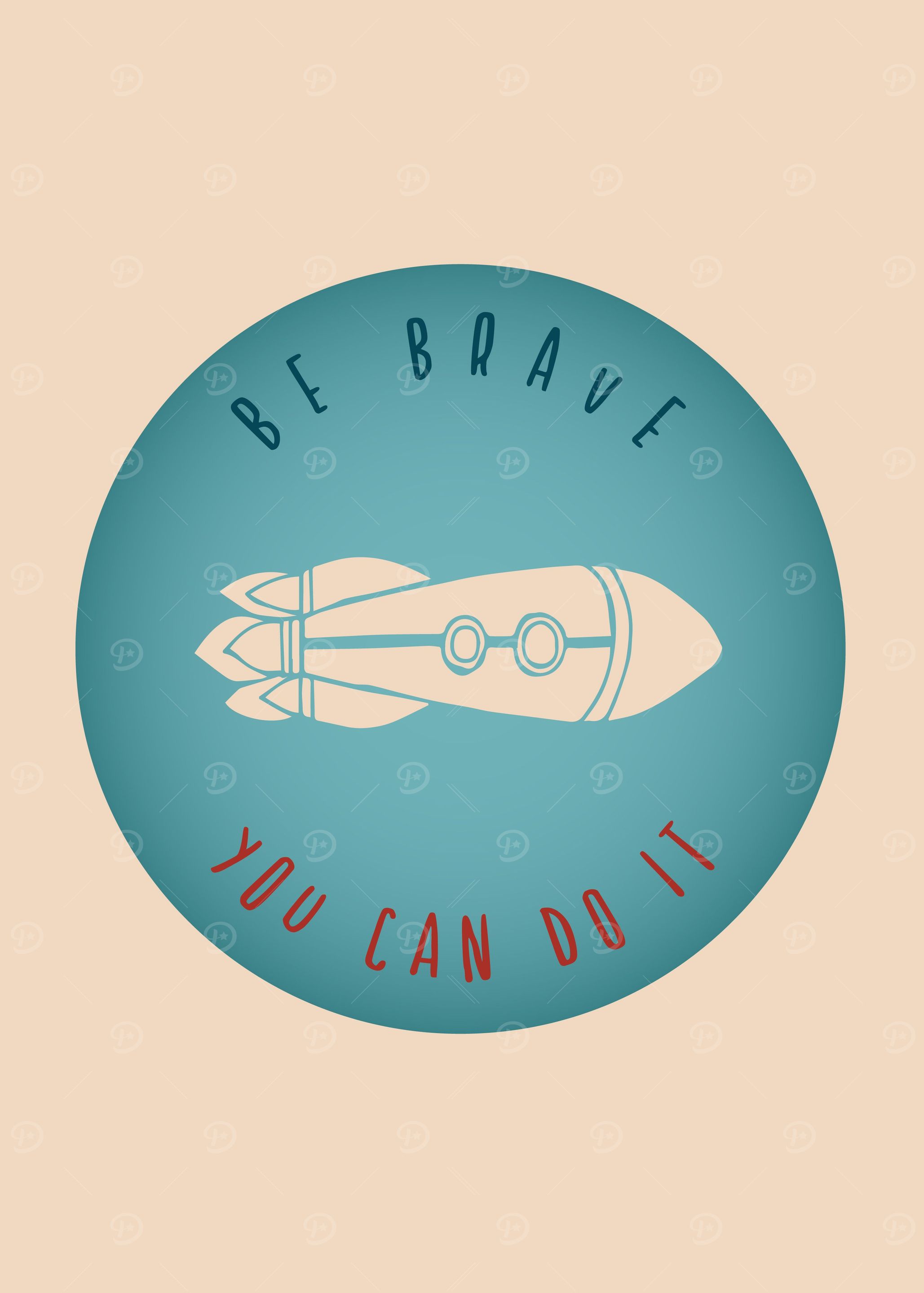 Vintage Brave Rocket 3