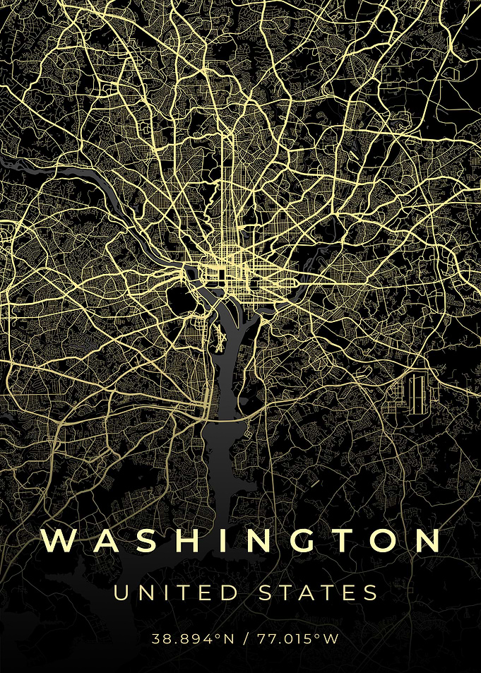 Washington City Map