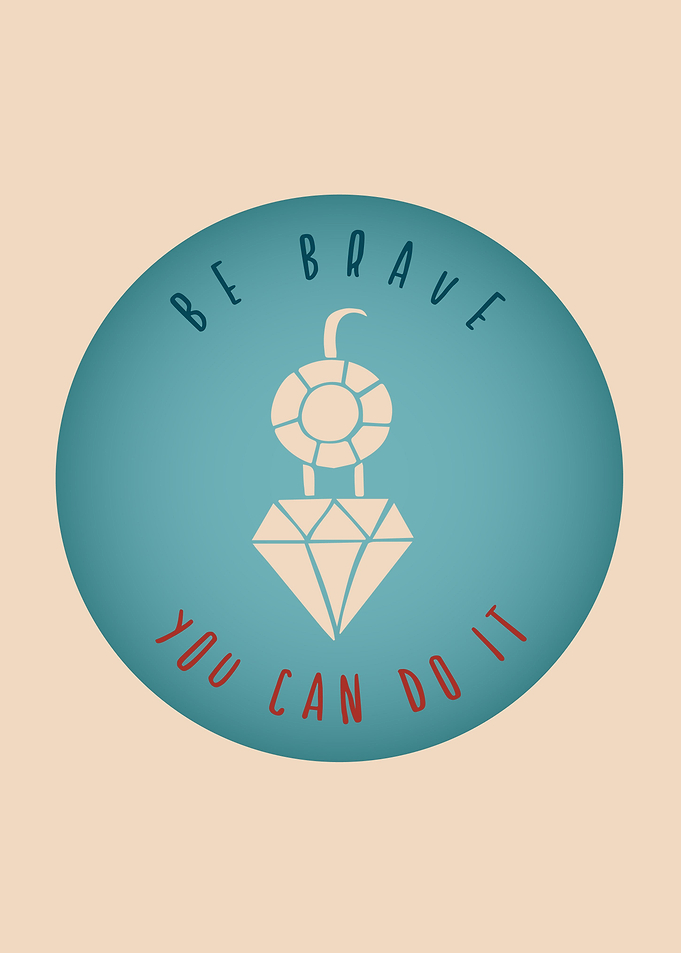 Vintage Brave Diamond 9