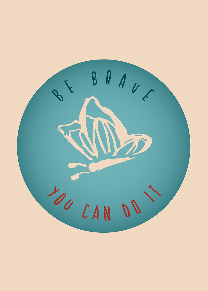 Vintage Brave Butterfly 12