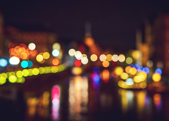 Christmas blur