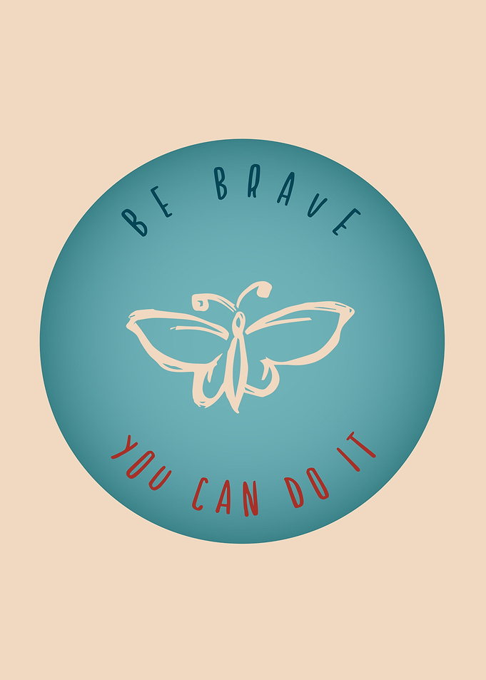 Vintage Brave Butterfly 18