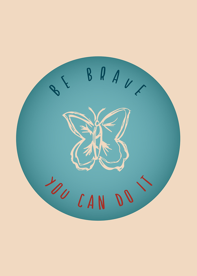 Vintage Brave Butterfly 8