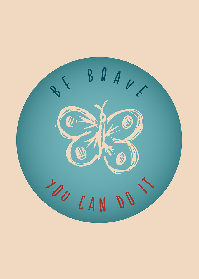 Vintage Brave Butterfly 15