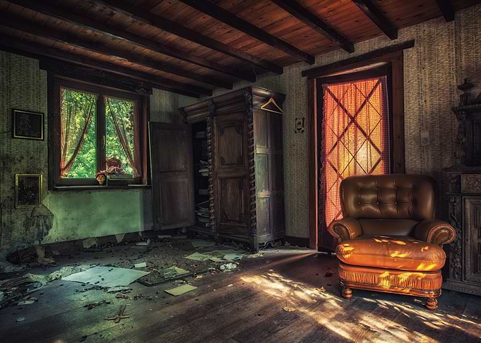 A farm in a bad condition