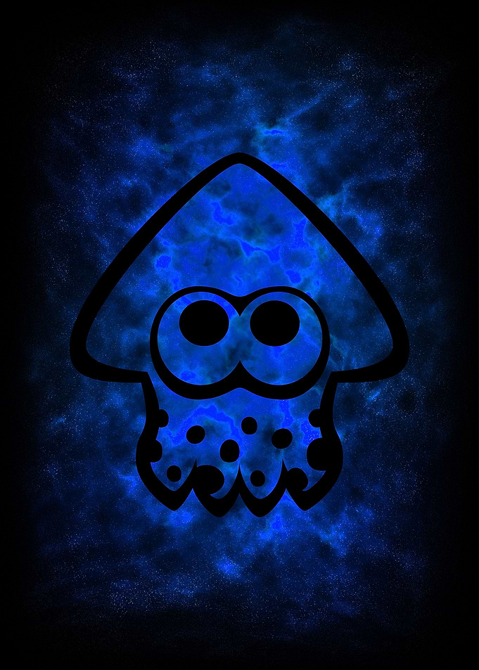 Splatoon Blue Nebula
