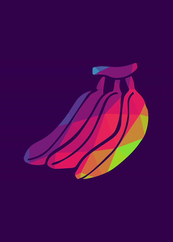 Rainbow Banana 1