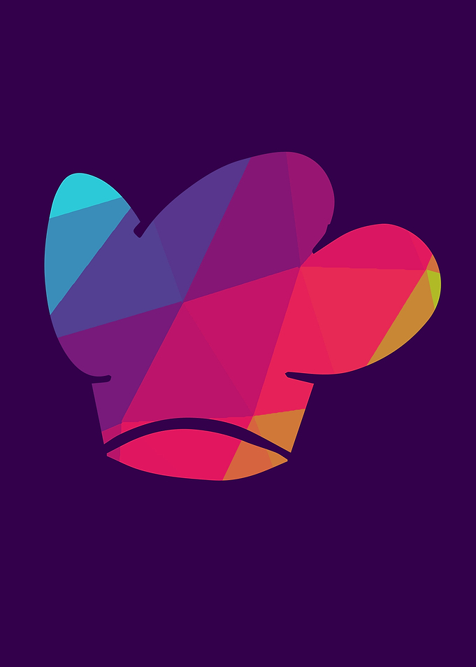 Rainbow Chef Hat 4