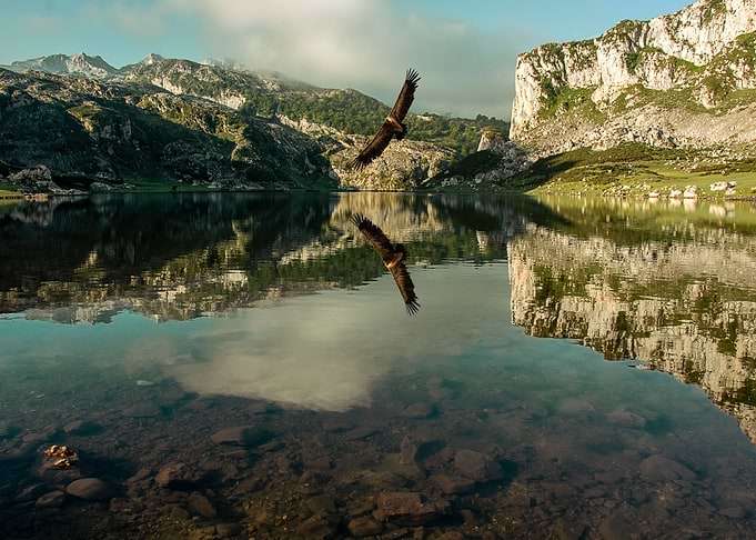Epic Landscape in Mountain