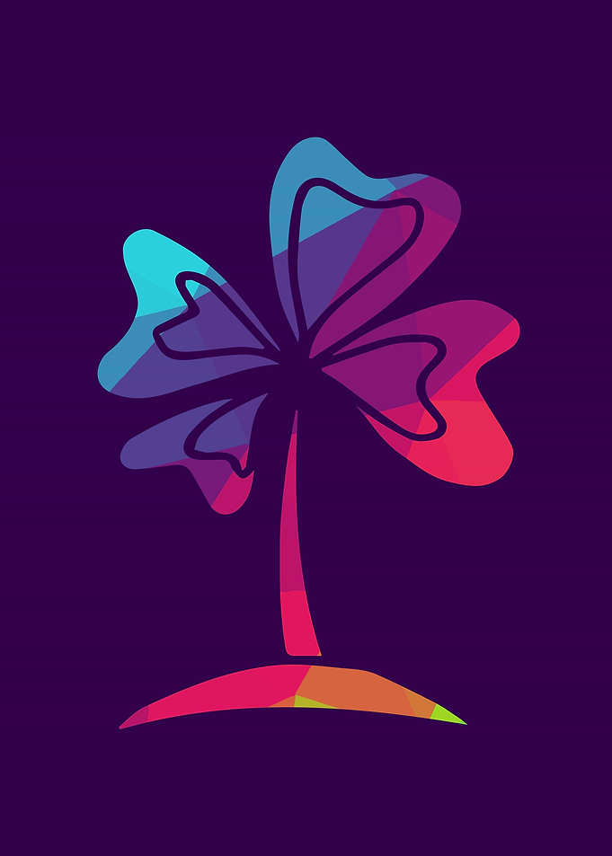 Rainbow Clover 5