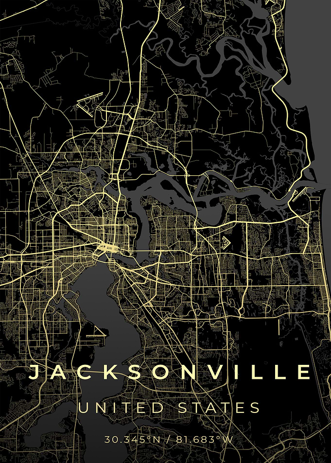Jacksonville City Map
