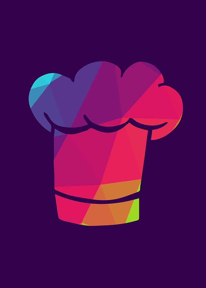 Rainbow Chef Hat 8