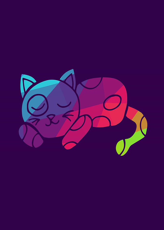 Rainbow Cat 14
