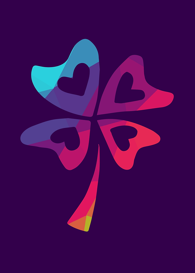 Rainbow Clover 4