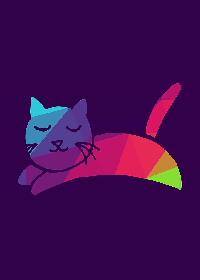 Rainbow Cat 7