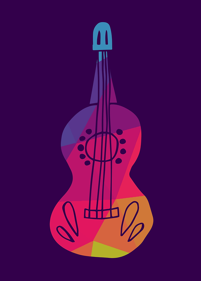 Rainbow Guitar 1
