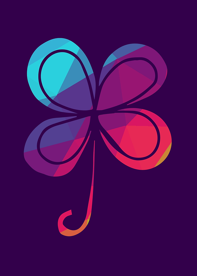 Rainbow Clover 6