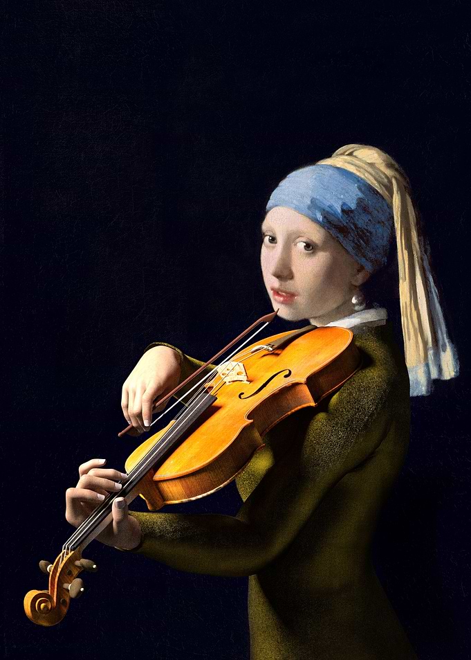 The Pearl Earring Girl