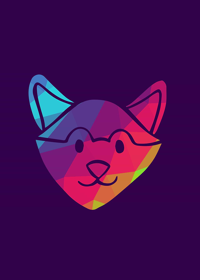 Rainbow Dog 1