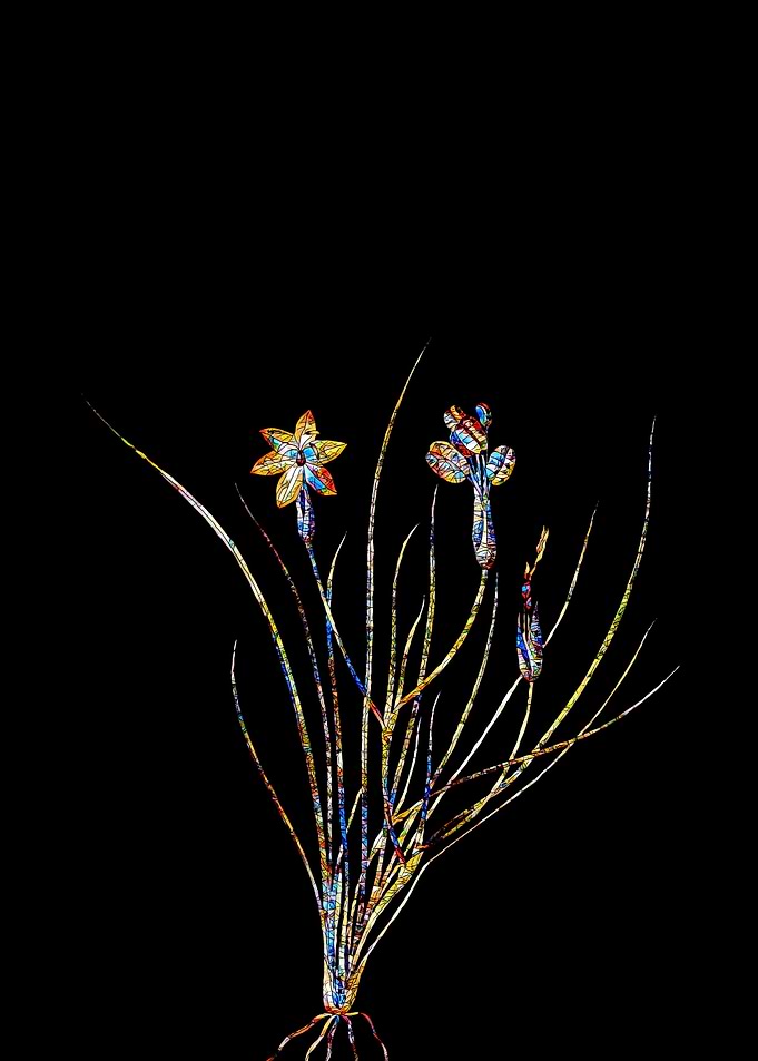 Prismatic Mosaic Botanical