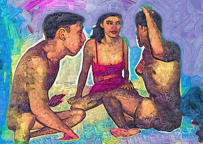 Three friends