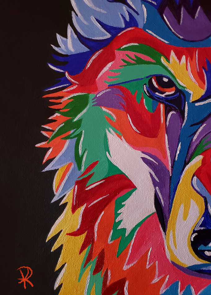 Abstract Wolf