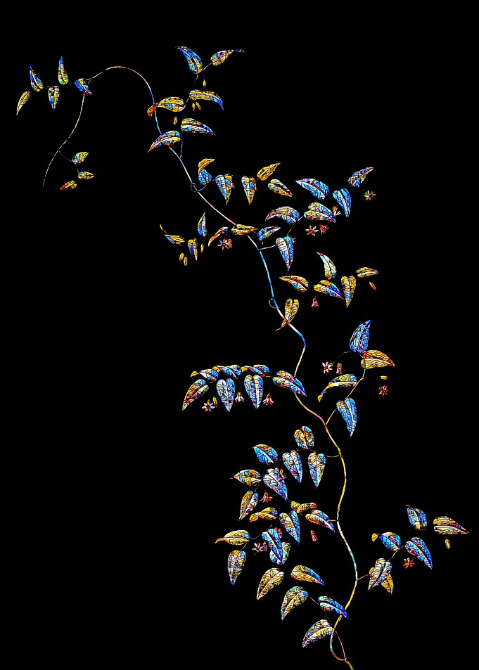 Stained Glass Botanical