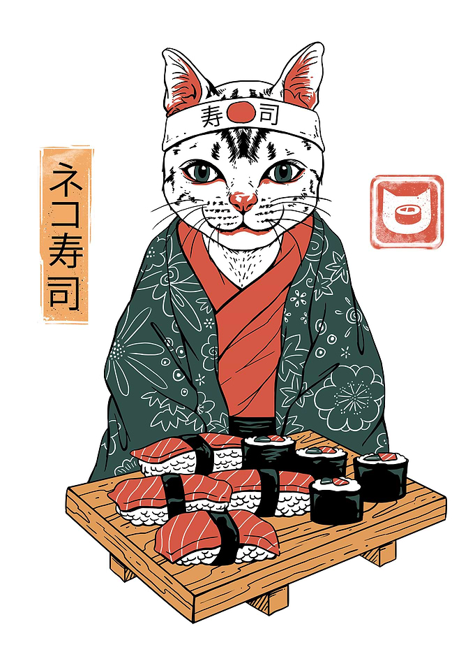 Neko Sushi Bar White