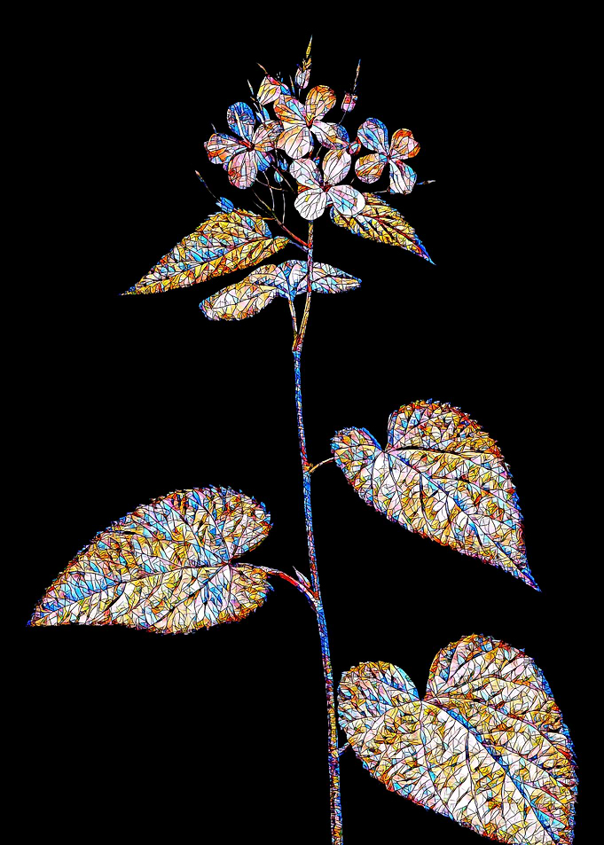 Stained Glass Botanical