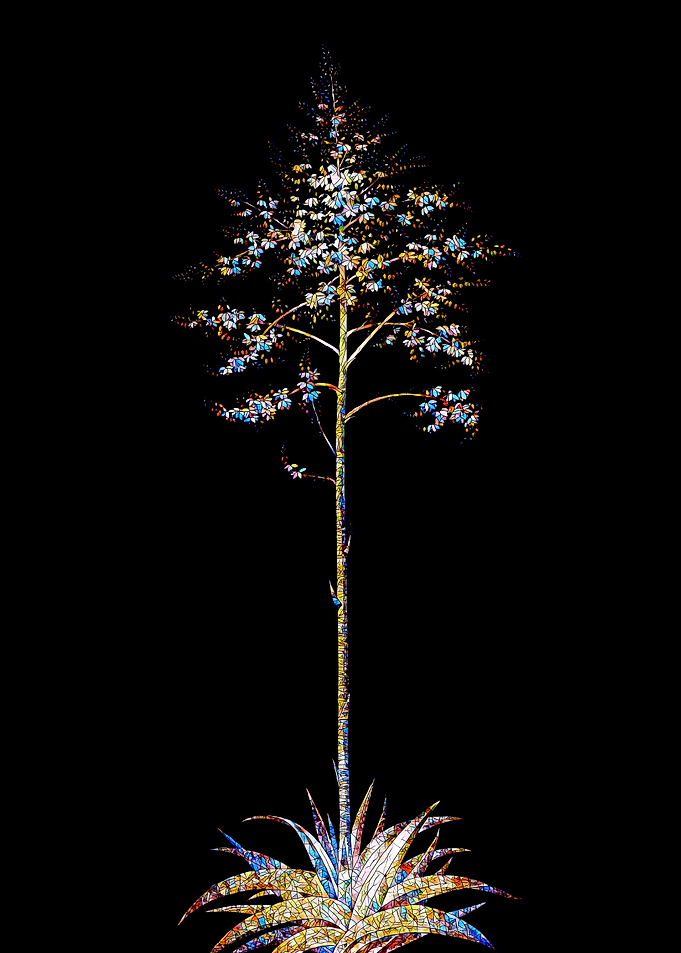 Prismatic Mosaic Botanical