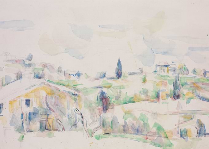 Landscape in Provence