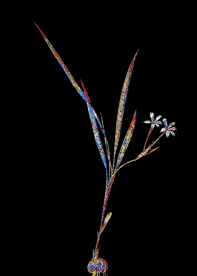 Prismatic Mosaic Gladiolus