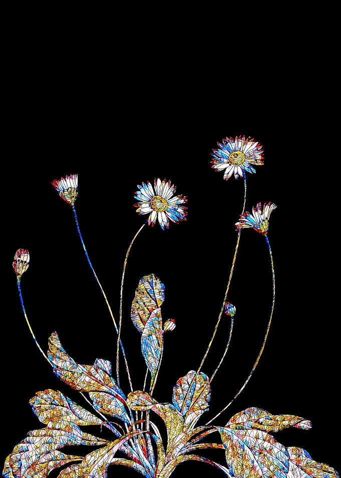 Stained Glass Botanical