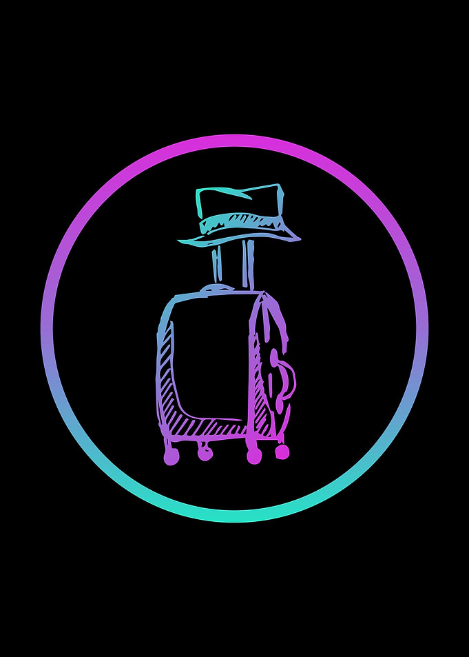 Neon Travel School Bag 16