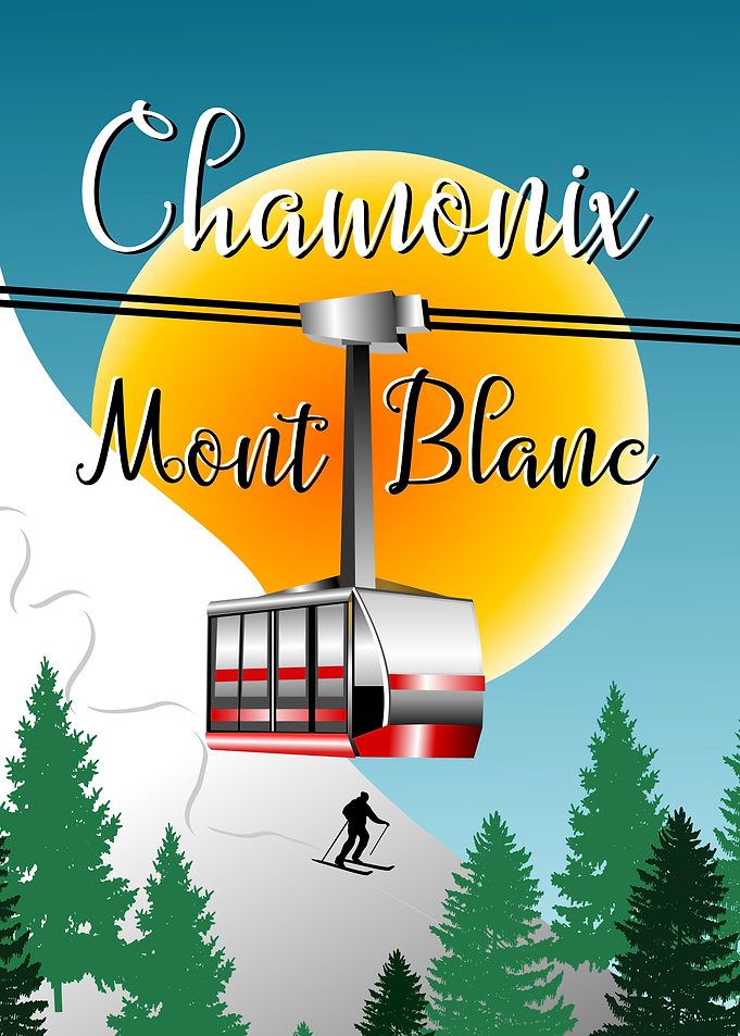 Chamonix France Cable Car