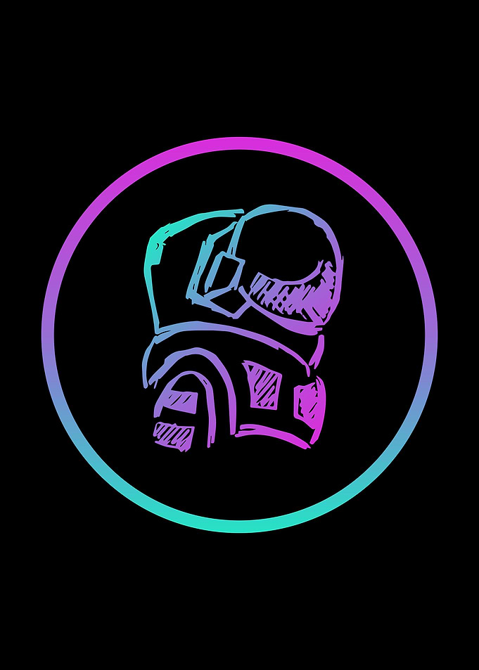 Neon Astronaut 1