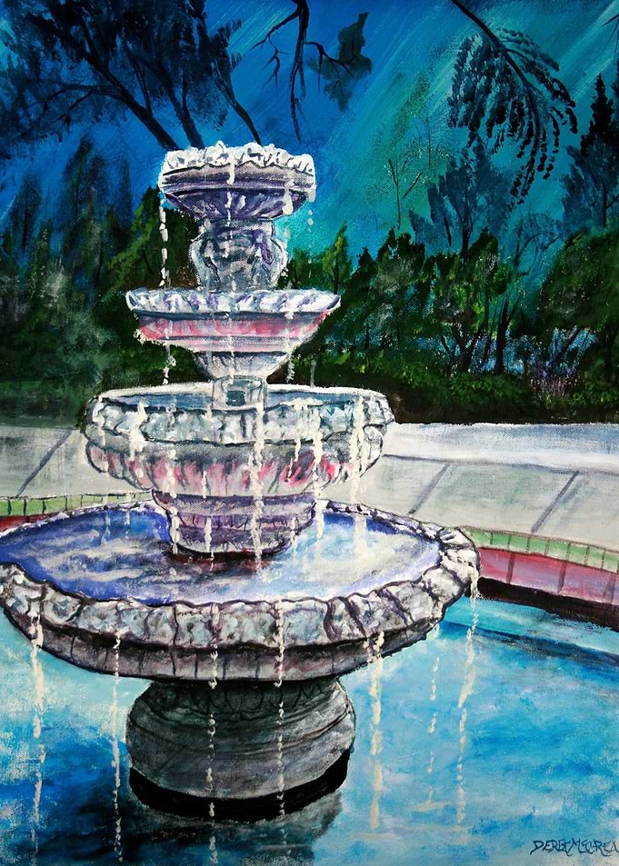 Water Fountain Urban Art