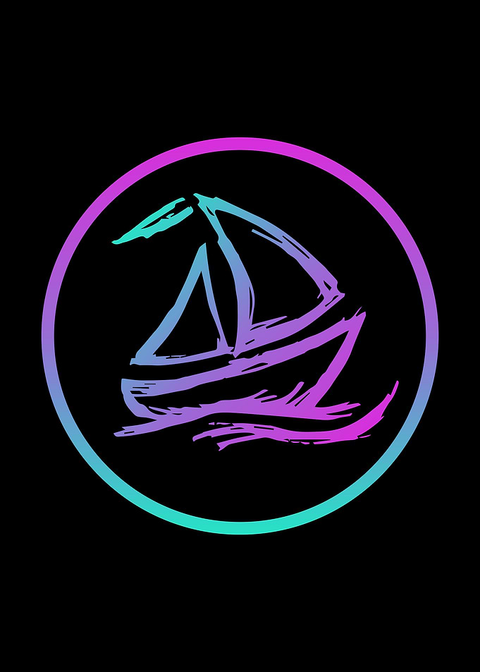 Neon Ship or Boat 3