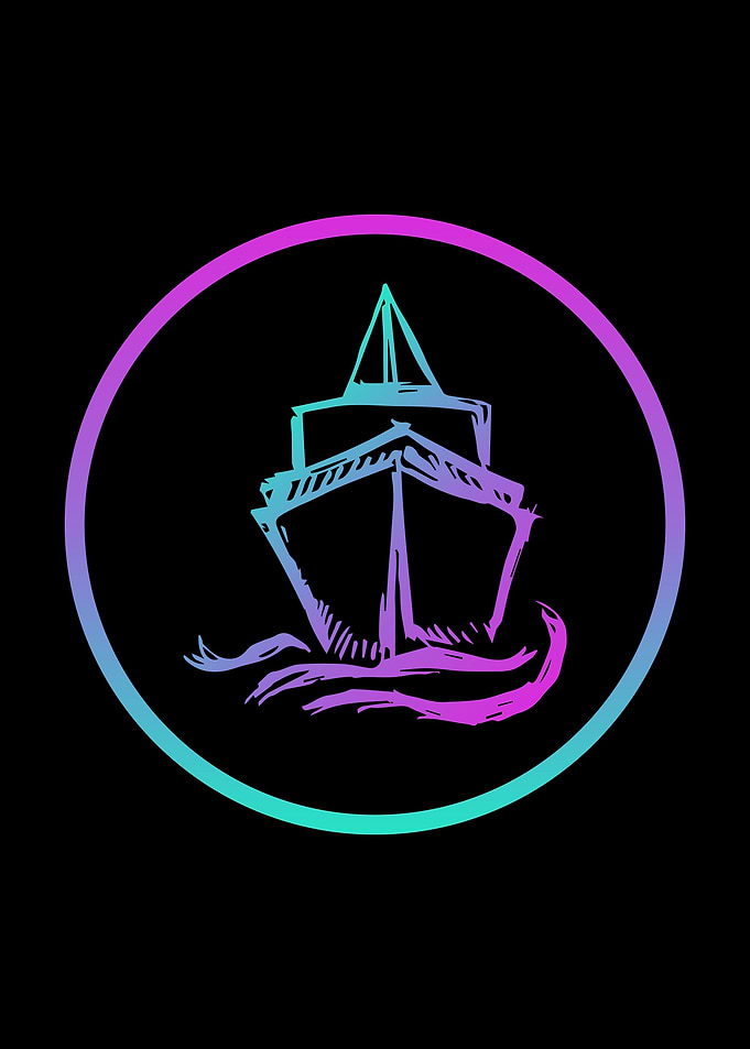 Neon Ship or Boat 10