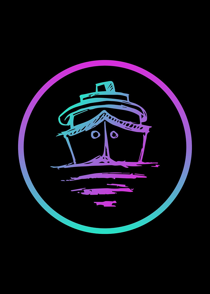 Neon Ship or Boat 6