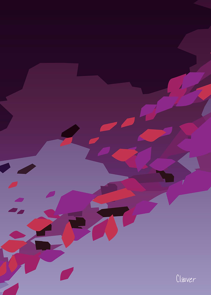 Violet Leaves