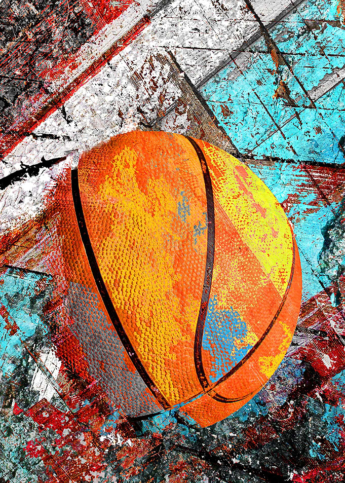 Basketball art swoosh 57